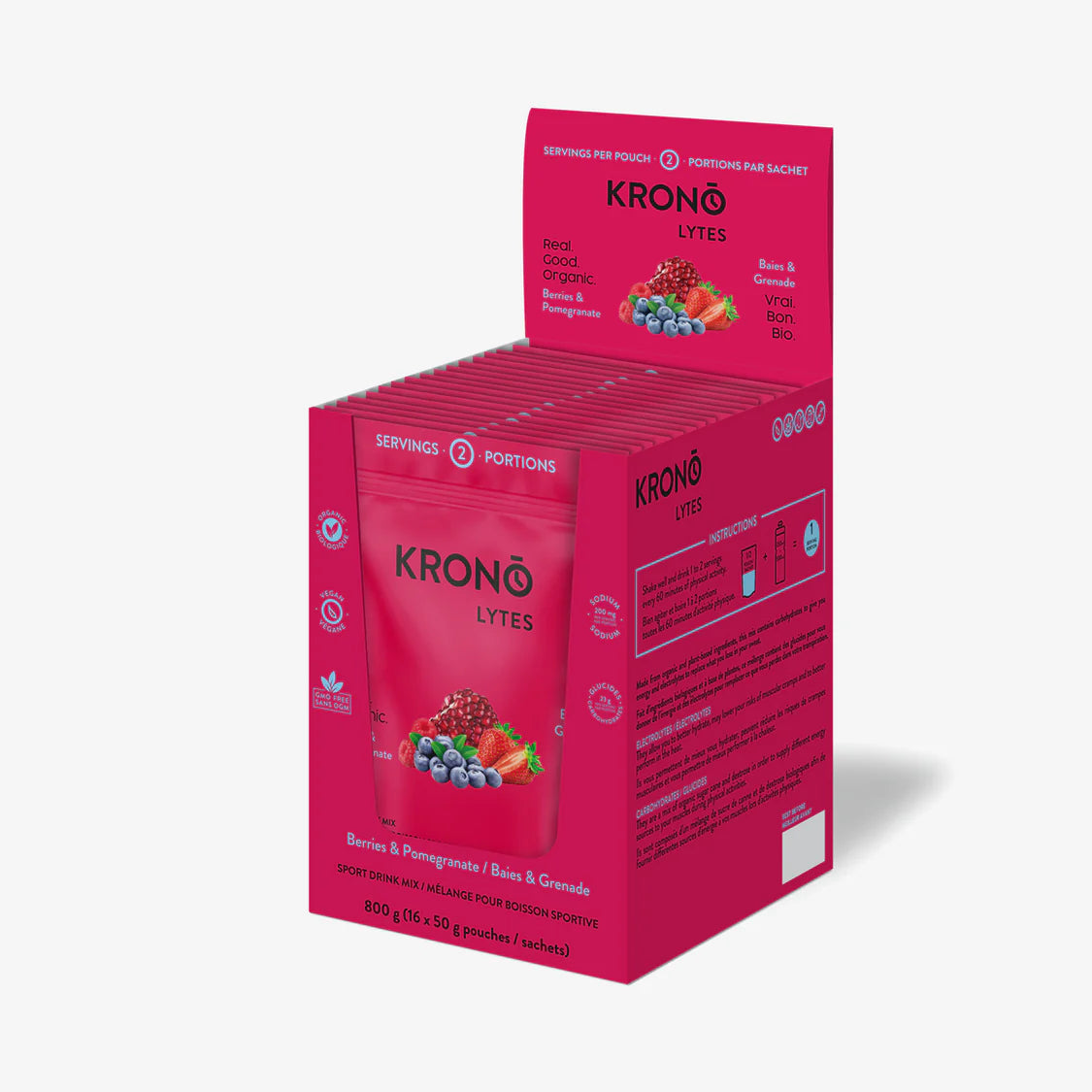 Krono - Mélange pour Boisson 50g (Boite de 16)