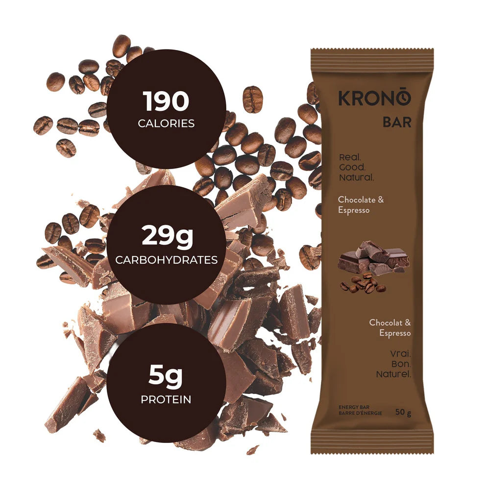 Krono Nutrition - Barres Énergétiques (Boite de 12)