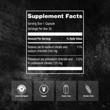 Capsule Électrolyte Sodium 250mg - Precision Fuel & Hydration